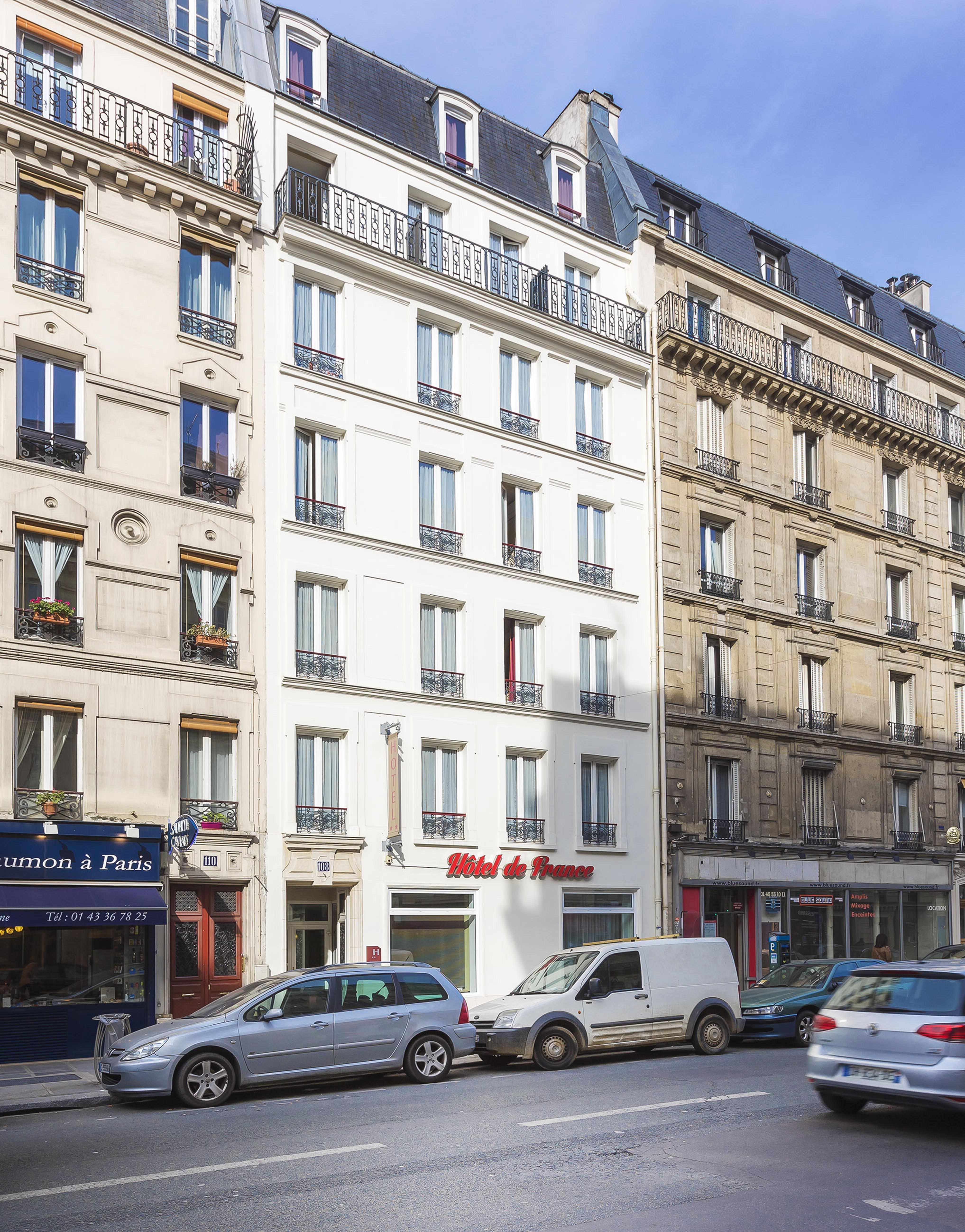 Hotel De France Quartier Latin Paris Exterior foto